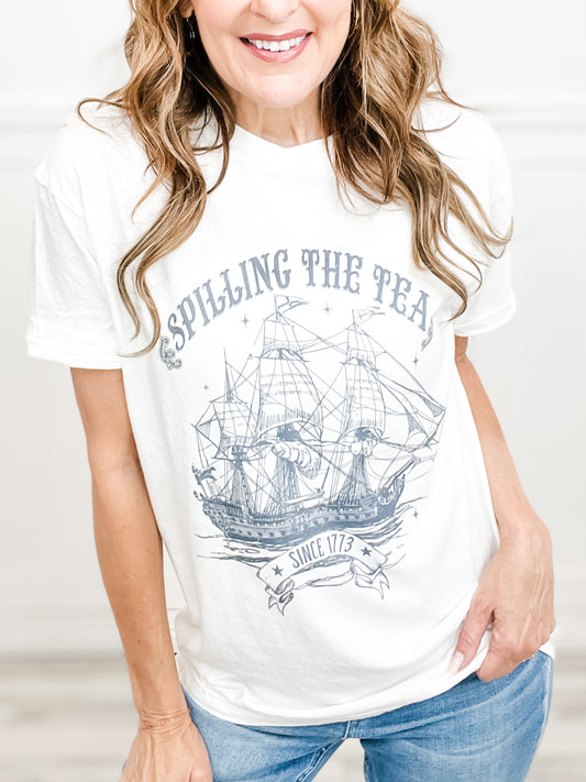 Spilling the Tea Since 1773 Graphic Tee