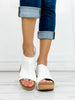 *LIMITED EDITION* Corky's Carley White Canvas Wedge Shoe